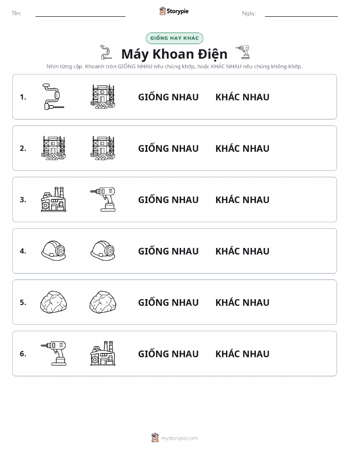Giống Hay Khác