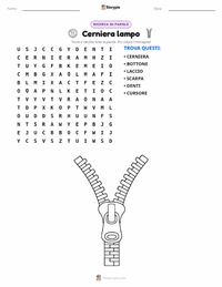 Anteprima della scheda stampabile di Cerniera