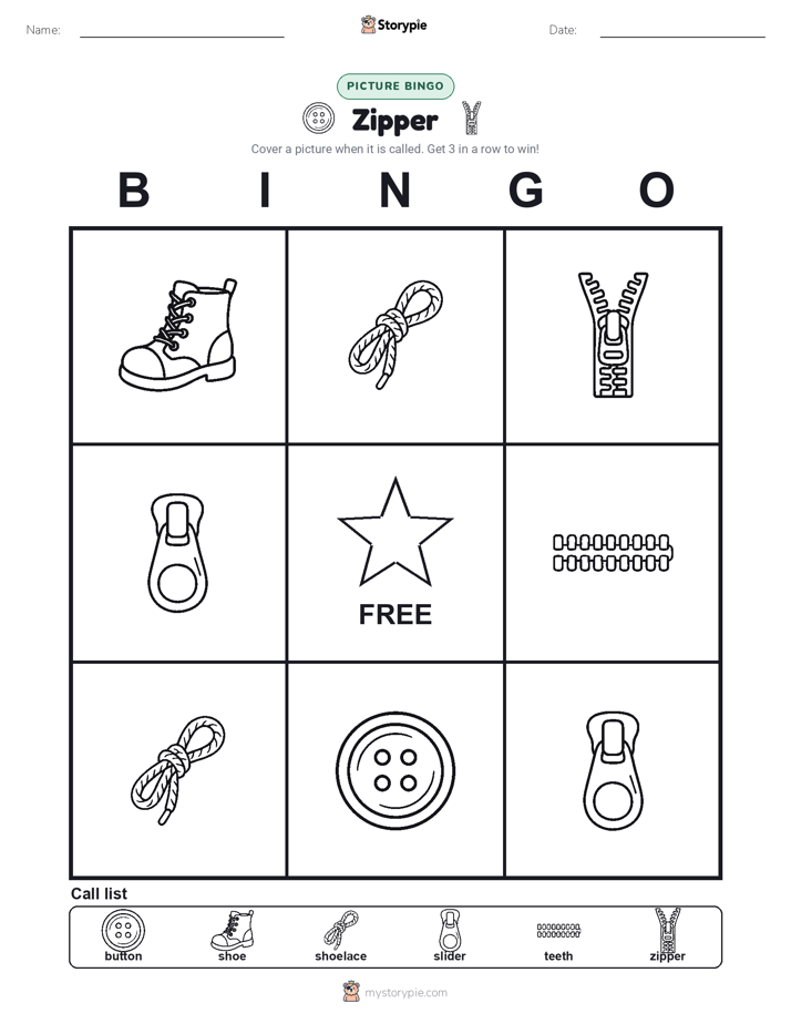 Picture Bingo