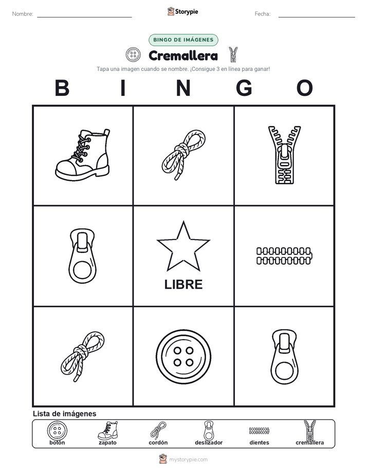 Bingo de Imágenes