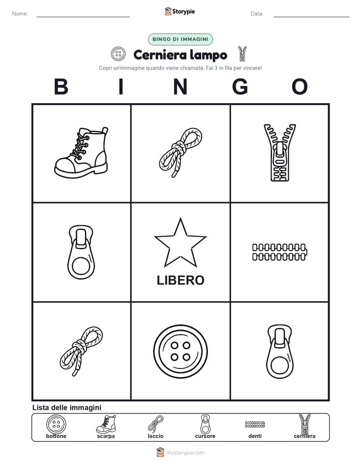 Bingo delle Immagini