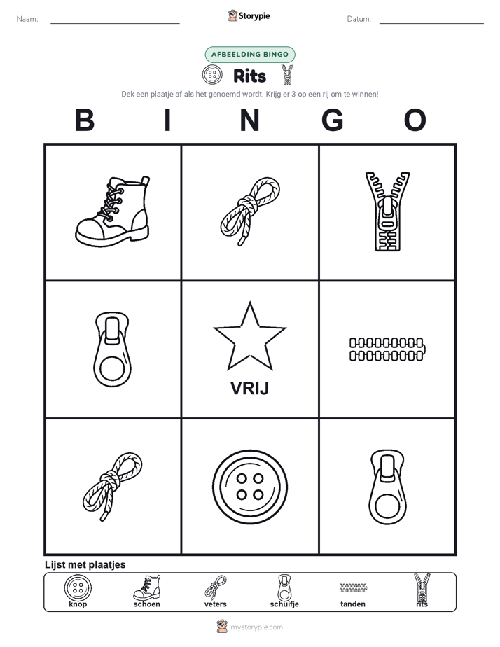 Afbeelding Bingo