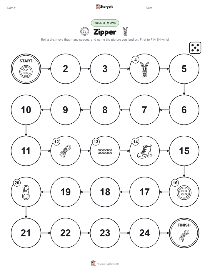 Roll & Move Game