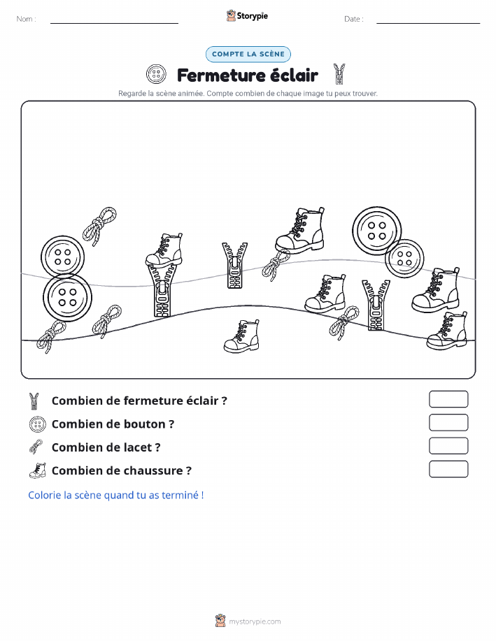 Scène de Comptage