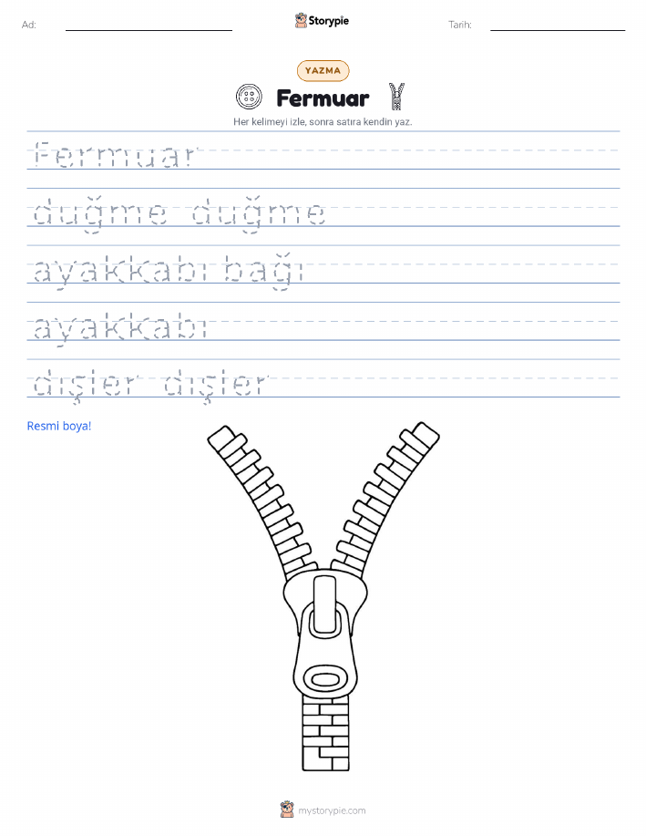 Yazma Pratiği
