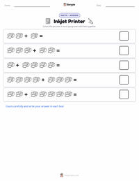 Inkjet Printer printable worksheet preview