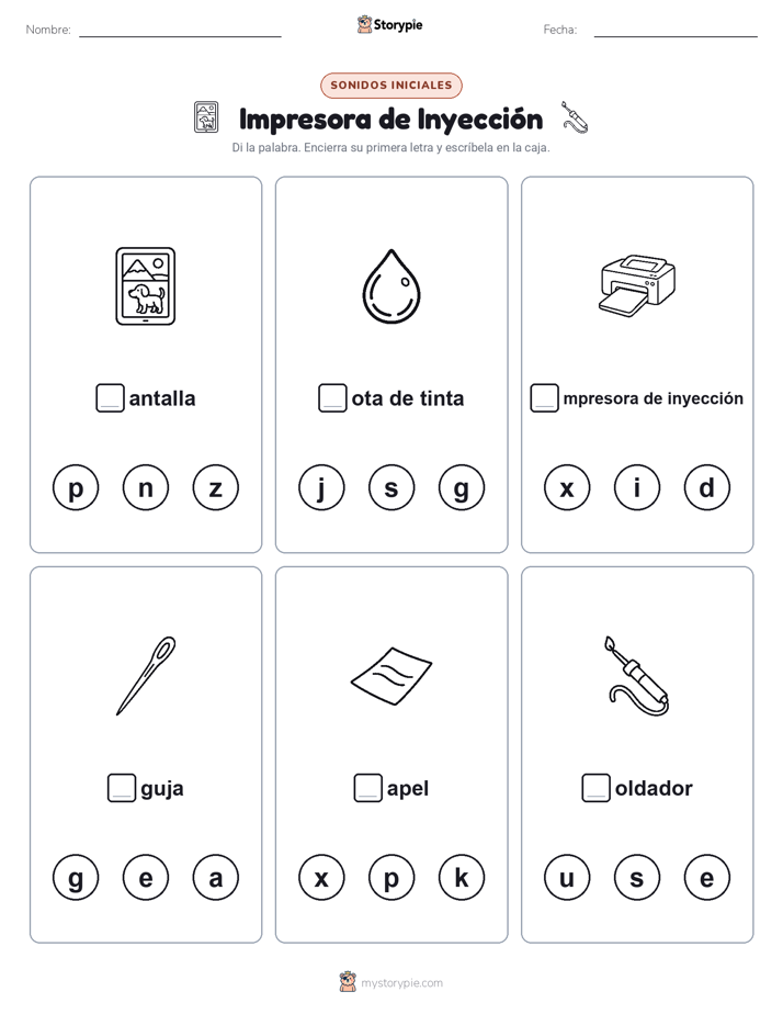 Sonidos Iniciales