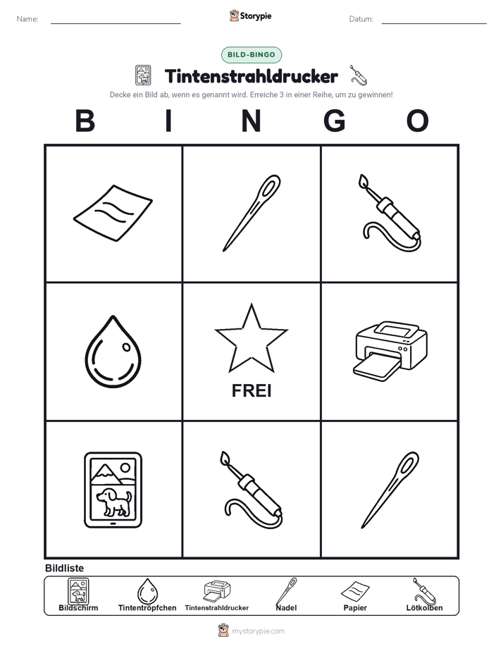 Bild-Bingo