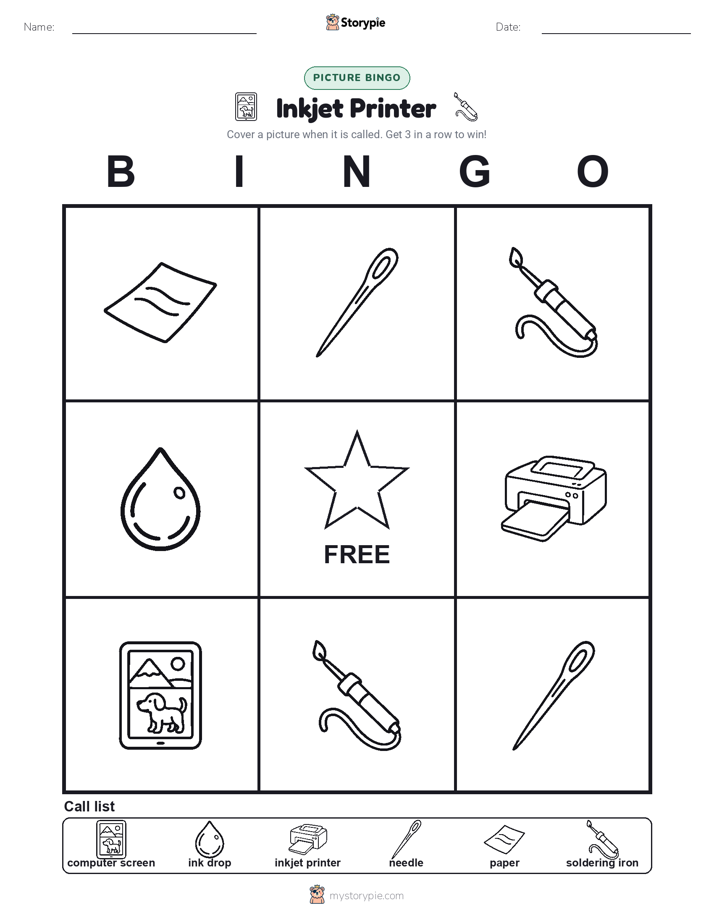 Picture Bingo