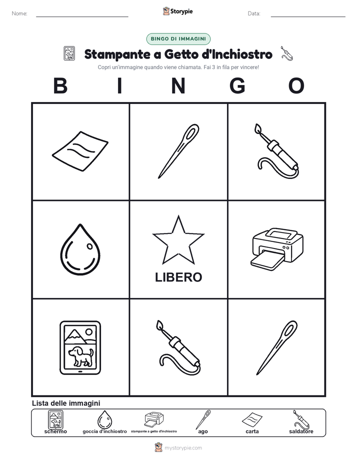 Bingo delle Immagini