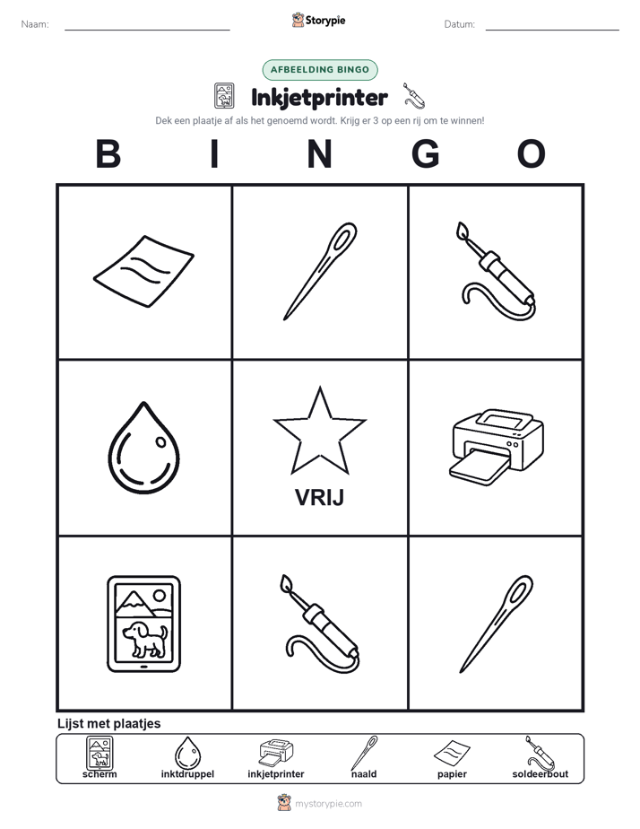 Afbeelding Bingo
