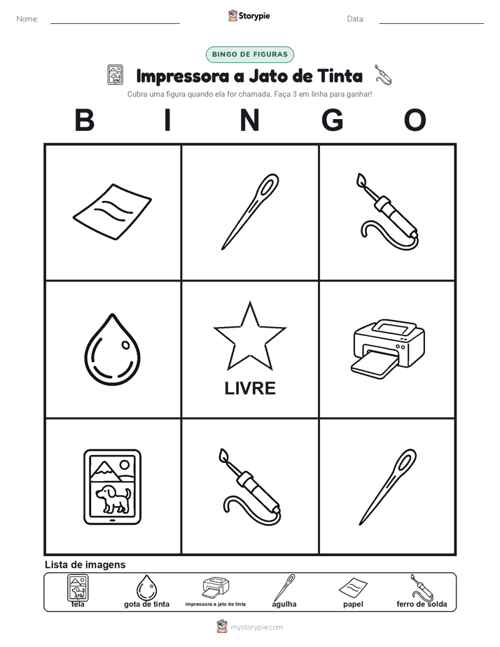 Bingo de Imagens