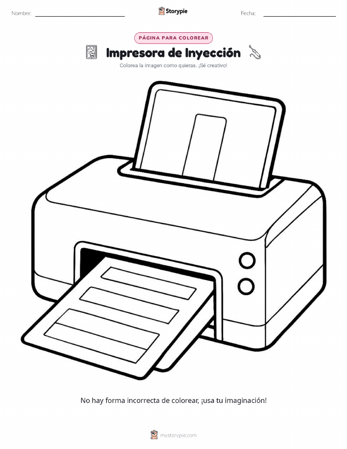 Página para Colorear