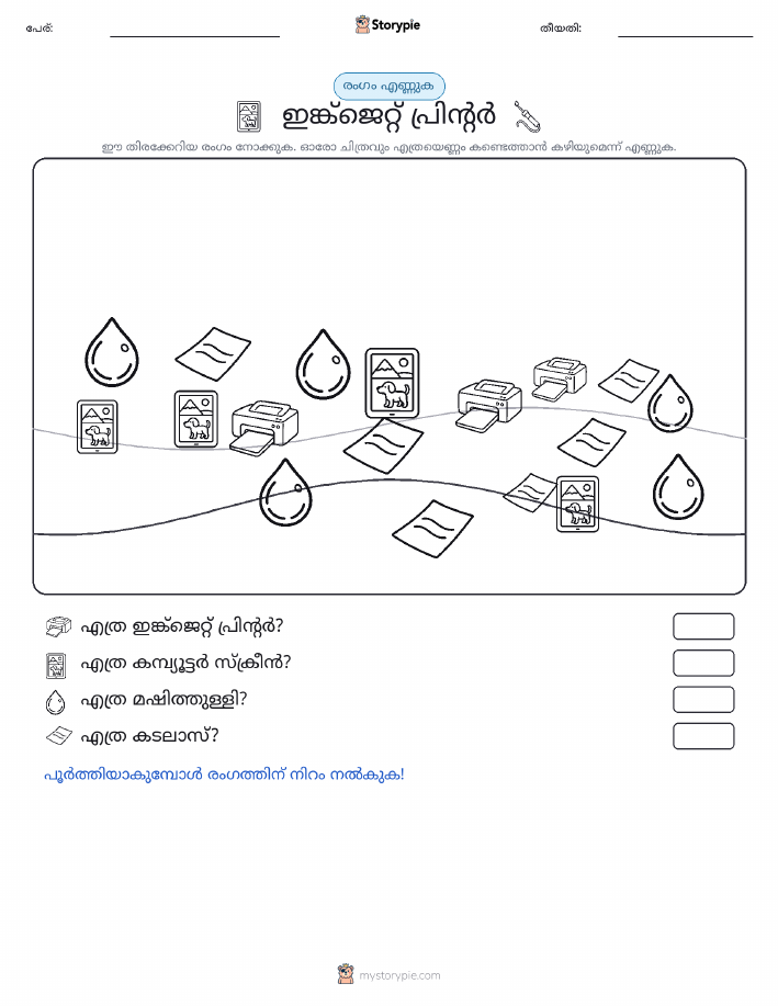 എണ്ണുന്ന ദൃശ്യങ്ങൾ