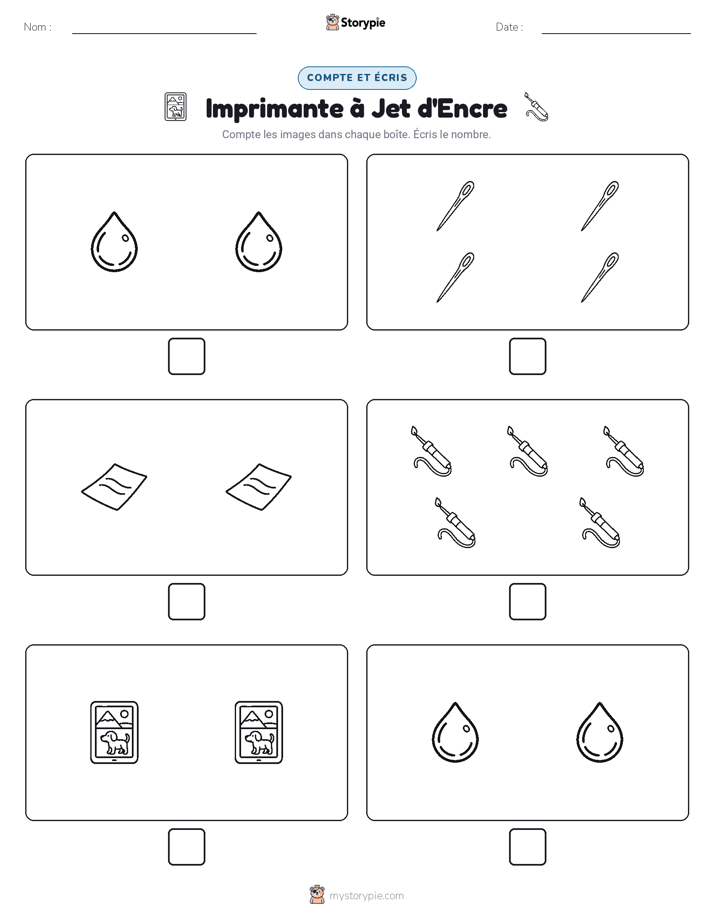Compter & Écrire