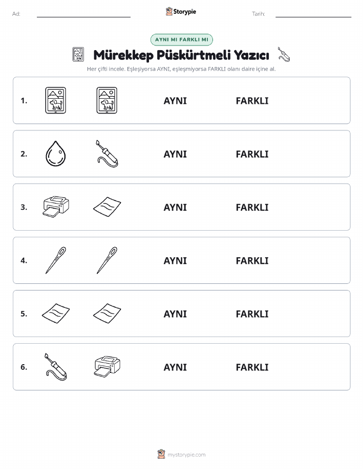 Aynı mı Farklı mı