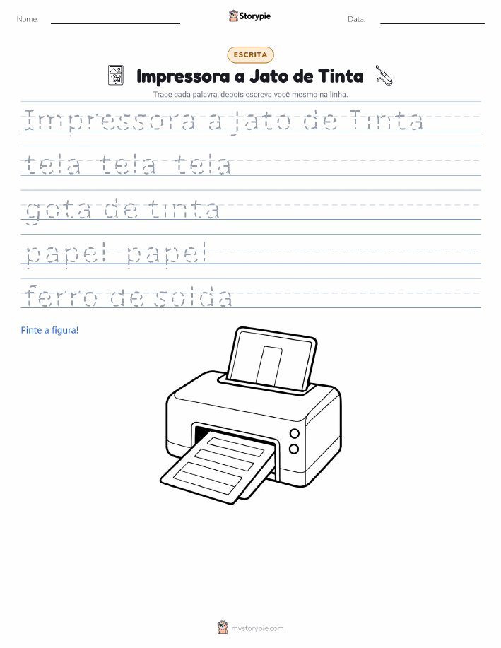Prática de Escrita
