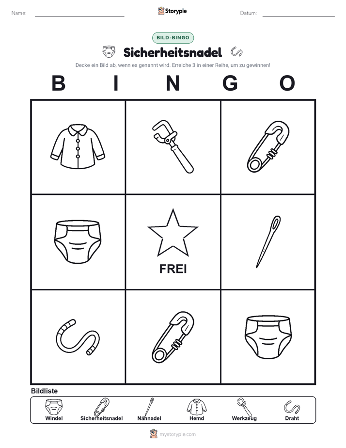 Bild-Bingo