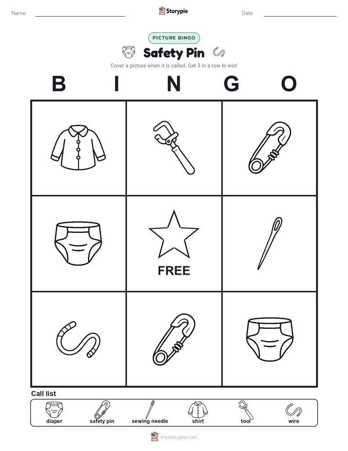 Picture Bingo