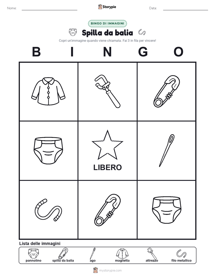 Bingo delle Immagini