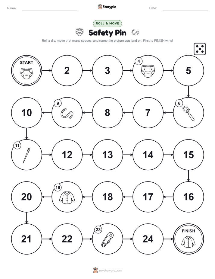 Roll & Move Game