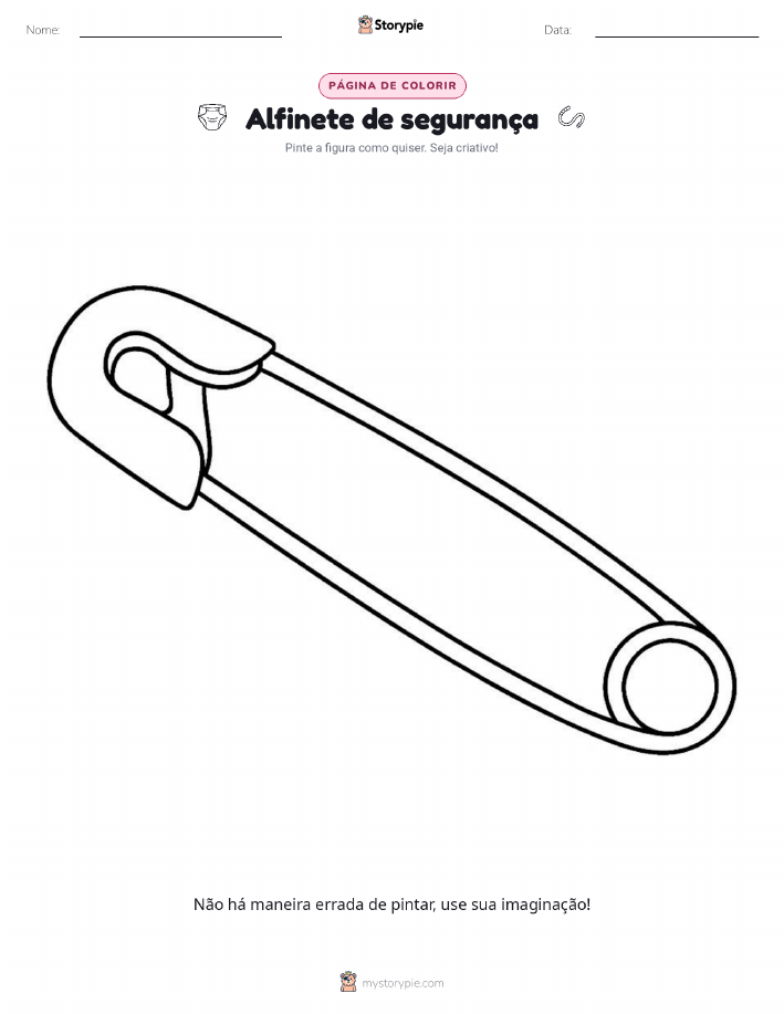 Página para colorir