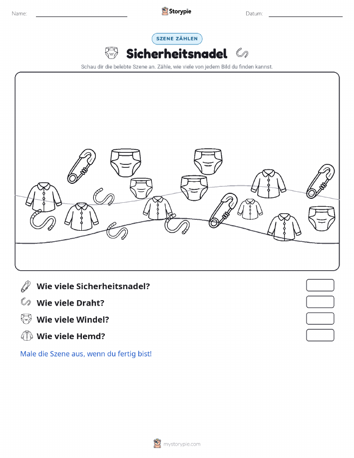 Zähl-Szene