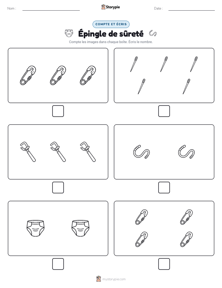 Compter & Écrire
