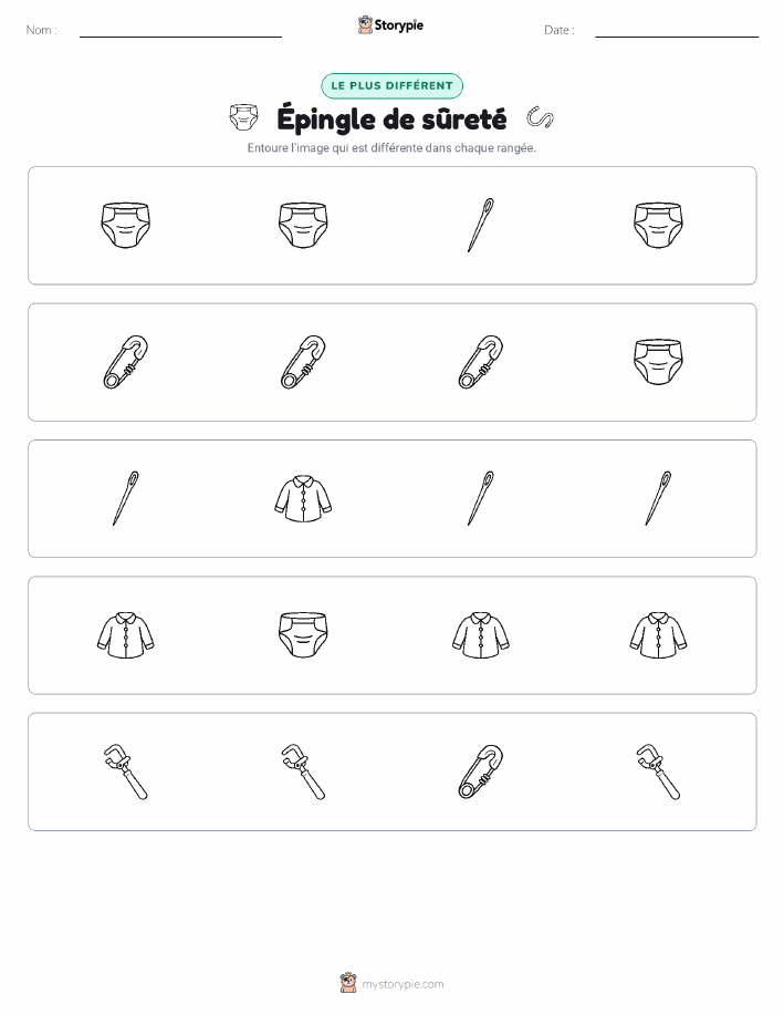 Celui qui ne correspond pas