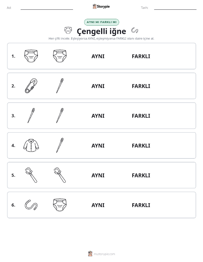 Aynı mı Farklı mı