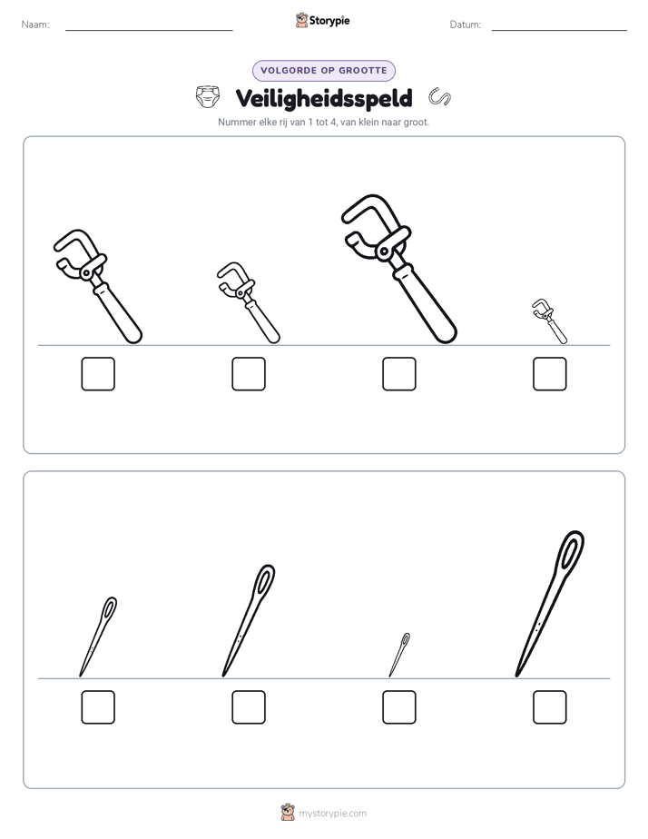 Grootte Volgorde