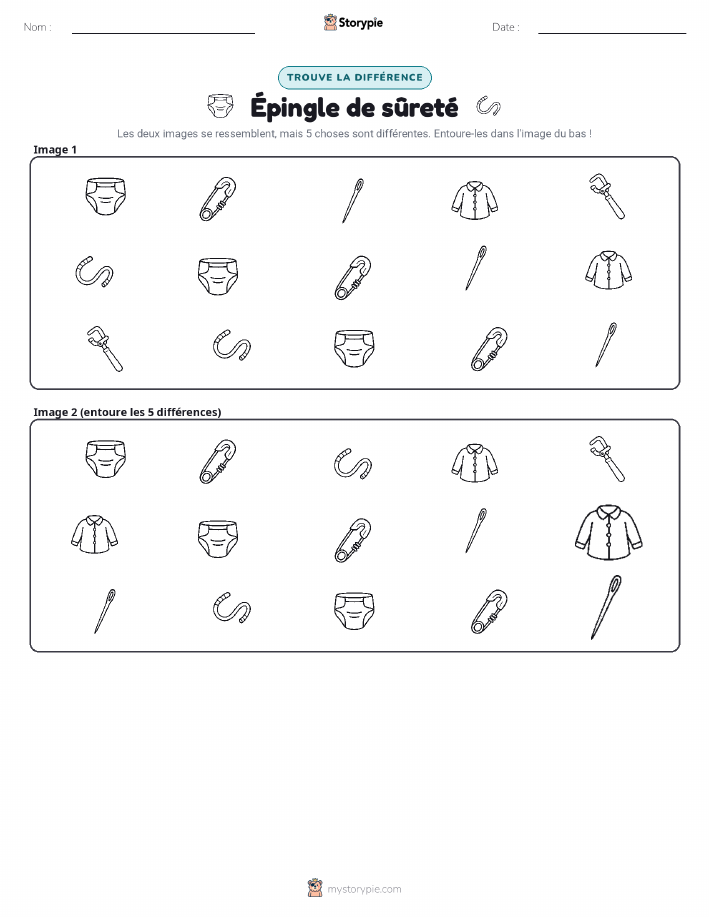 Trouvez les Différences