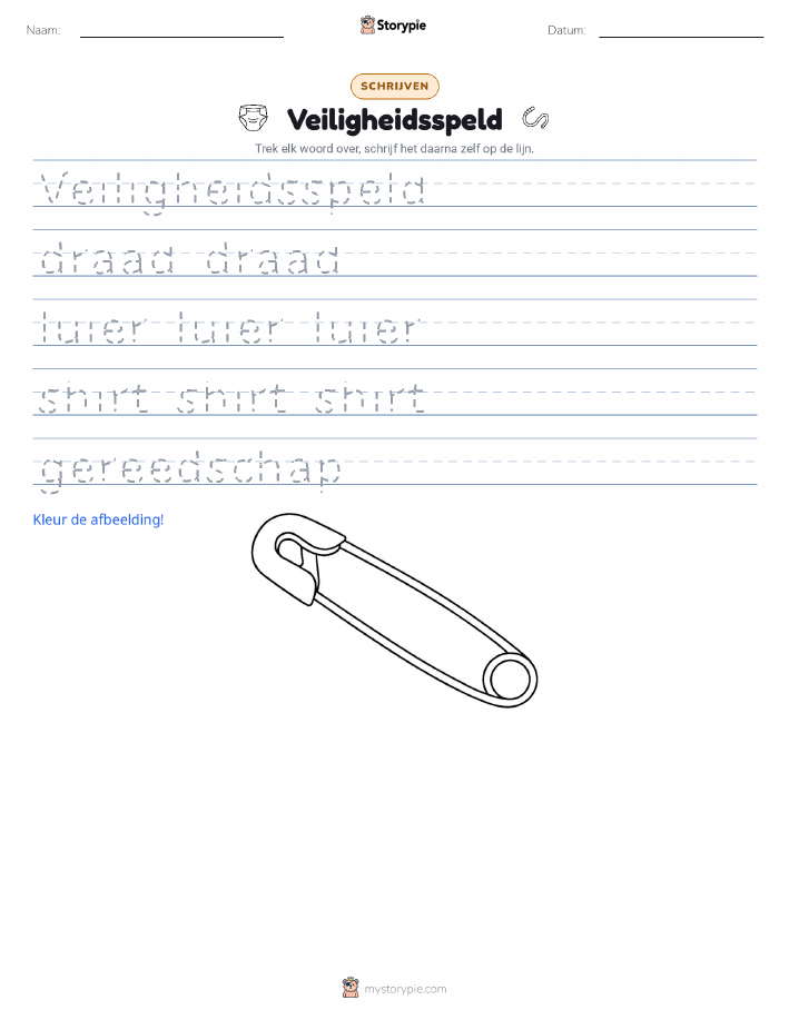 Schrijf Oefening
