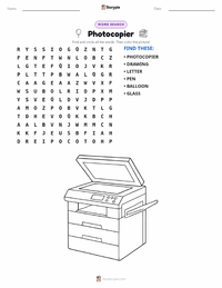 Photocopier printable worksheet preview