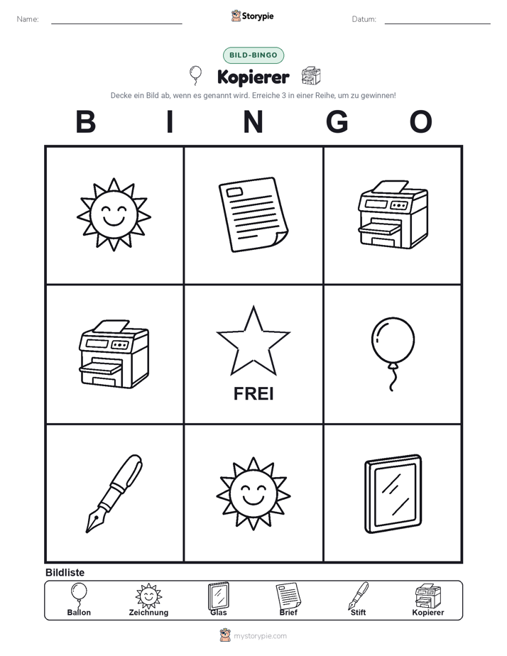 Bild-Bingo