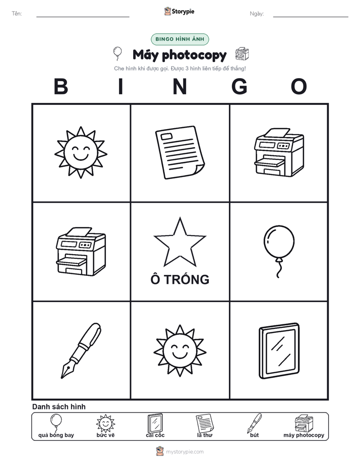 Bingo Hình Ảnh