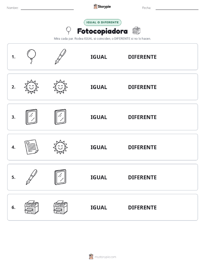 Igual o Diferente