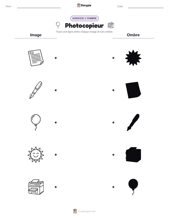 Correspondance d'Ombres