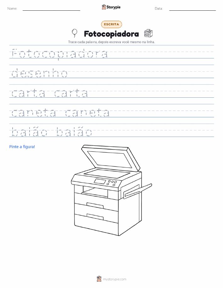 Prática de Escrita