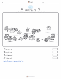 اوشون - یوروبا پرنٹ کرنے کے قابل ورکشیٹ کا پیش نظارہ