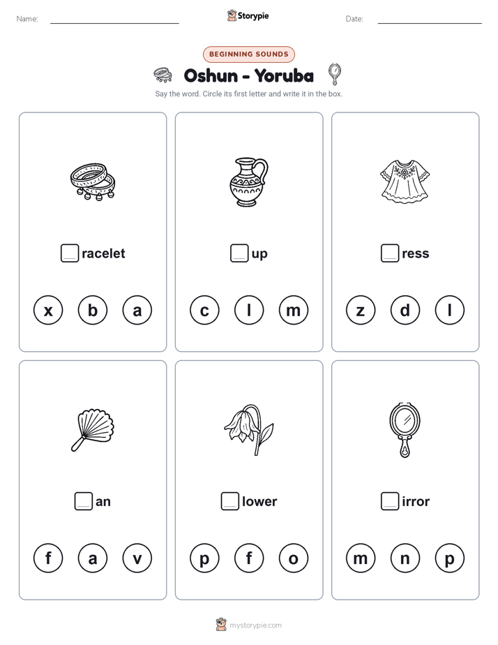 Beginning Sounds