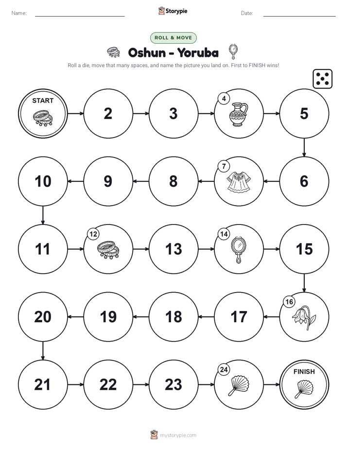 Roll & Move Game