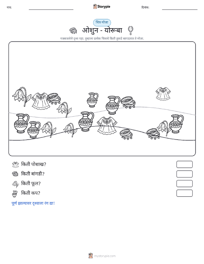 गणना दृश्य