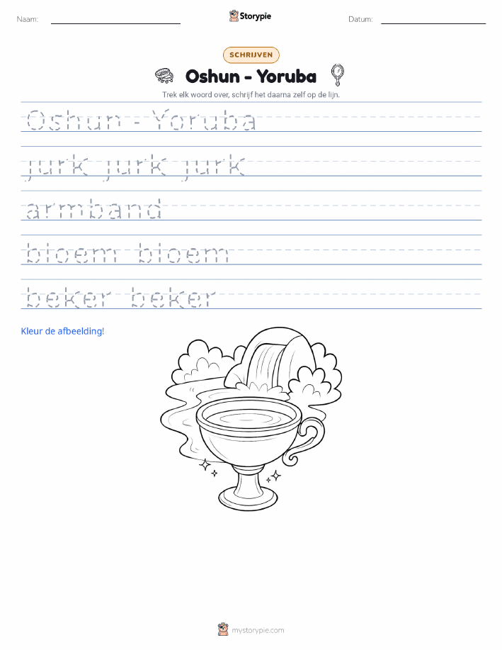 Schrijf Oefening