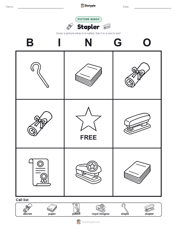 Picture Bingo