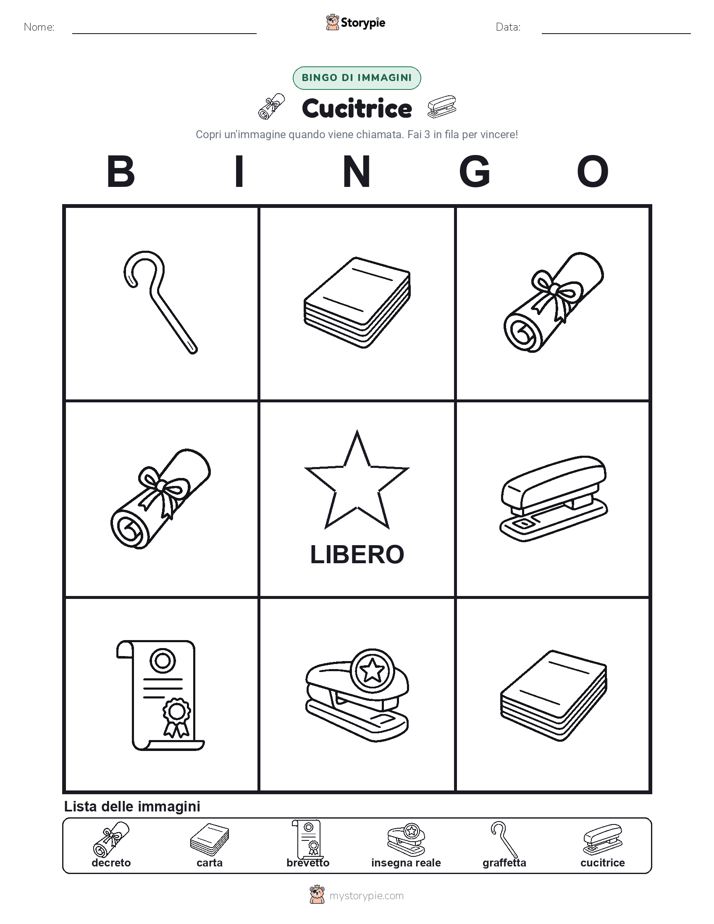 Bingo delle Immagini