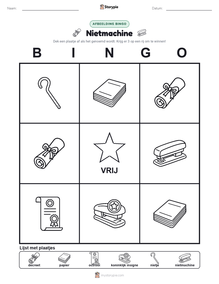 Afbeelding Bingo