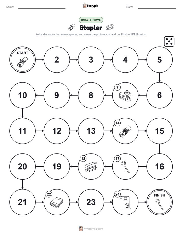 Roll & Move Game