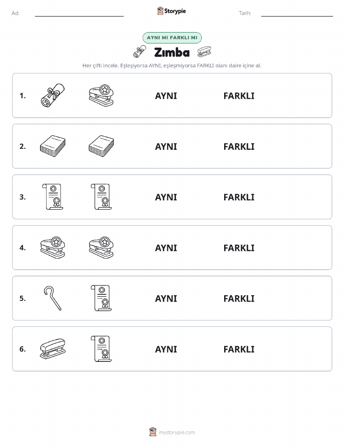 Aynı mı Farklı mı