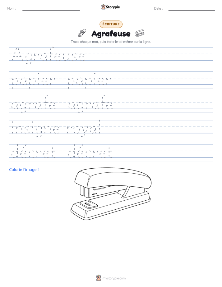 Pratique d'écriture
